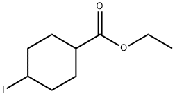 4-碘环己烷-1-羧酸乙酯 结构式