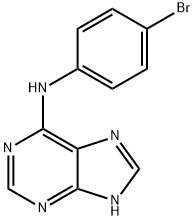 N-(4-溴苯基)-9H-嘌呤-6-胺 结构式