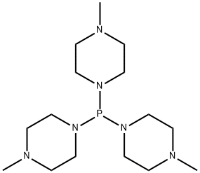 TRIS(4-METHYL-1-PIPERAZINYL)PHOSPHINE 结构式