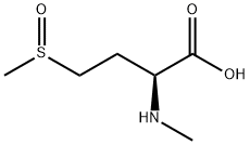 (2S)-2-(甲基氨基)-4-(甲基亚磺酰基)丁酸 结构式