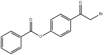 4-(BROMOACETYL)-PHENYL BENZOATE 结构式