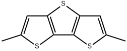 2,6-二甲基二噻吩并[3,2-B:2',3'-D]噻吩 结构式