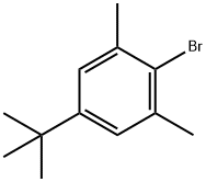2-溴-5-叔丁基-1,3-二甲苯 结构式