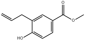 4-羟基-3-(丙-2-烯基)苯甲酸甲酯 结构式