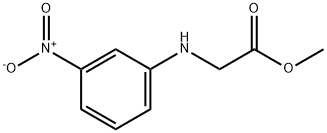 N-(3-NITROPHENYL)GLYCINE METHYL ESTER 结构式