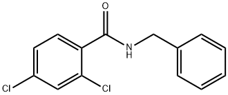 N-BENZYL-2,4-DICHLOROBENZAMIDE 结构式