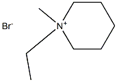 N-乙基-N-甲基哌啶溴盐 结构式