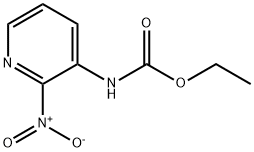 Carbamic acid, (2-nitro-3-pyridinyl)-, ethyl ester 结构式