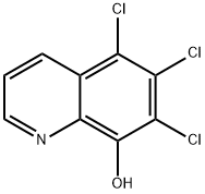 5,6,7-trichloroquinolin-8-ol 结构式