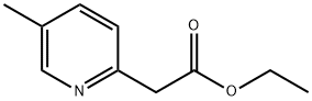 2-(5-甲基吡啶-2-基)乙酸乙酯 结构式