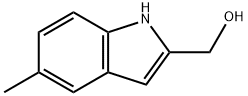 5-methyl-1H-Indole-2-methanol 结构式