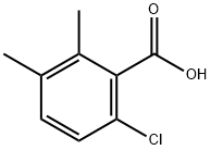 6-氯-2,3-二甲基苯甲酸 结构式
