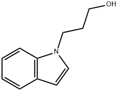 3-(1H-INDOL-1-YL)-1-PROPANOL 结构式