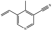 4-Methyl-5-vinylnicotinonitrile 结构式