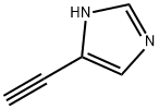 5-乙炔基-1H-咪唑 结构式