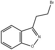 3-(2-溴-乙基)-苯并异恶唑 结构式