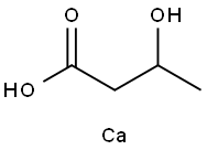 3-羟基丁酸钙 结构式