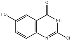 2-氯-6-羟基喹唑啉-4(3H)-酮 结构式