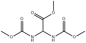 2,2-双(甲氧基羰基)乙酸甲酯 结构式