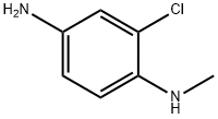 2-氯-1-N-甲基苯-1,4-二胺 结构式