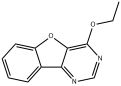4-乙氧基苯并呋喃并[3,2-D]嘧啶 结构式