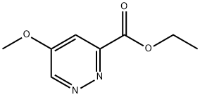 ethyl 5-methoxypyridazine-3-carboxylate 结构式