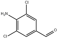 4-氨基-3,5-二氯苯甲醛 结构式