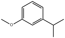 1-异丙基-3-甲氧基苯 结构式
