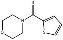 4-(2-THIENYLTHIOFORMYL)-MORPHOLINE 结构式