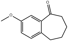 3-甲氧基-6,7,8,9-四氢-苯并环庚烷-5-酮 结构式