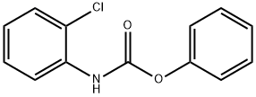 PHENYL N-(2-CHLOROPHENYL)CARBAMATE 结构式