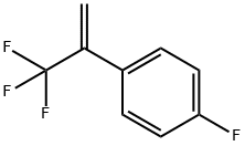 1-氟-4-[1-(三氟甲基)乙烯基]苯 结构式