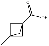 3-甲基双环[1.1.1]戊烷-1-甲酸 结构式