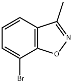 7-Bromo-3-methylbenzo[d]isoxazole 结构式