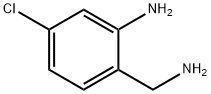 2-(氨甲基)-5-氯苯胺 结构式