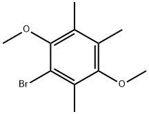 1-bromo-2,5-dimethoxy-3,4,6-trimethylbenzene 结构式