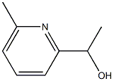 1-(6-甲基吡啶-2-基)乙烷-1-醇 结构式