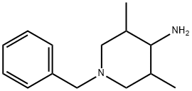 1-苄基-3,5-二甲基哌啶-4-胺 结构式