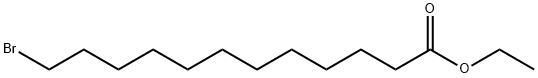 12-溴十二烷酸乙酯 结构式