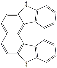 5,10-DIHYDROCARBAZOLO[3,4-C]CARBAZOLE 结构式