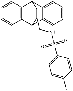 N-((9,10-dihydro-9,10-ethanoanthracen-11-yl)methyl)-4-methylbenzenesulfonamide 结构式