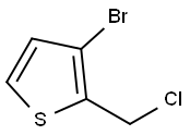 3-bromo-2-(chloromethyl)thiophene 结构式