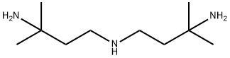 双(3-氨基-3-甲基丁基)胺 结构式