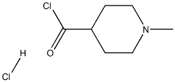N-甲基-4-哌啶甲酰氯盐酸盐 结构式