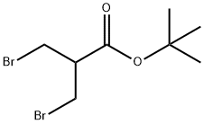 3-溴-2-(溴甲基)丙酸叔丁酯 结构式
