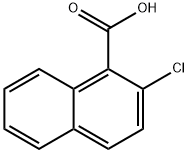 2-chloro-1-naphthoic acid 结构式