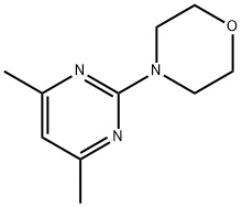 4-(4,6-dimethylpyrimidin-2-yl)morpholine 结构式