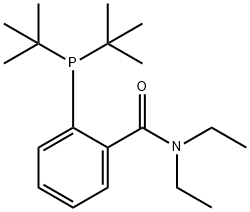 2-[双(1,1-二甲基乙基)膦基]-N,N-二乙基苯甲酰胺 结构式