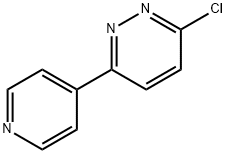 3-CHLORO-6-PYRIDIN-4-YLPYRIDAZINE 结构式