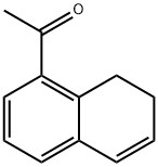 1-(7,8-二氢萘-1-基)乙-1-酮 结构式